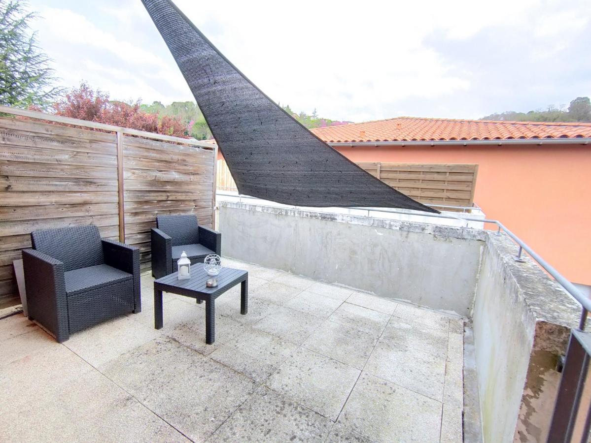 Le Cosy Eurocentre ► Terrasse ► Parking ► Wifi ► 24/24 Apartment Castelnau-d'Estretefonds Exterior photo